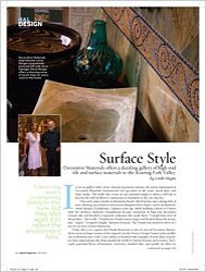 Aspen Magazine – Surface Style