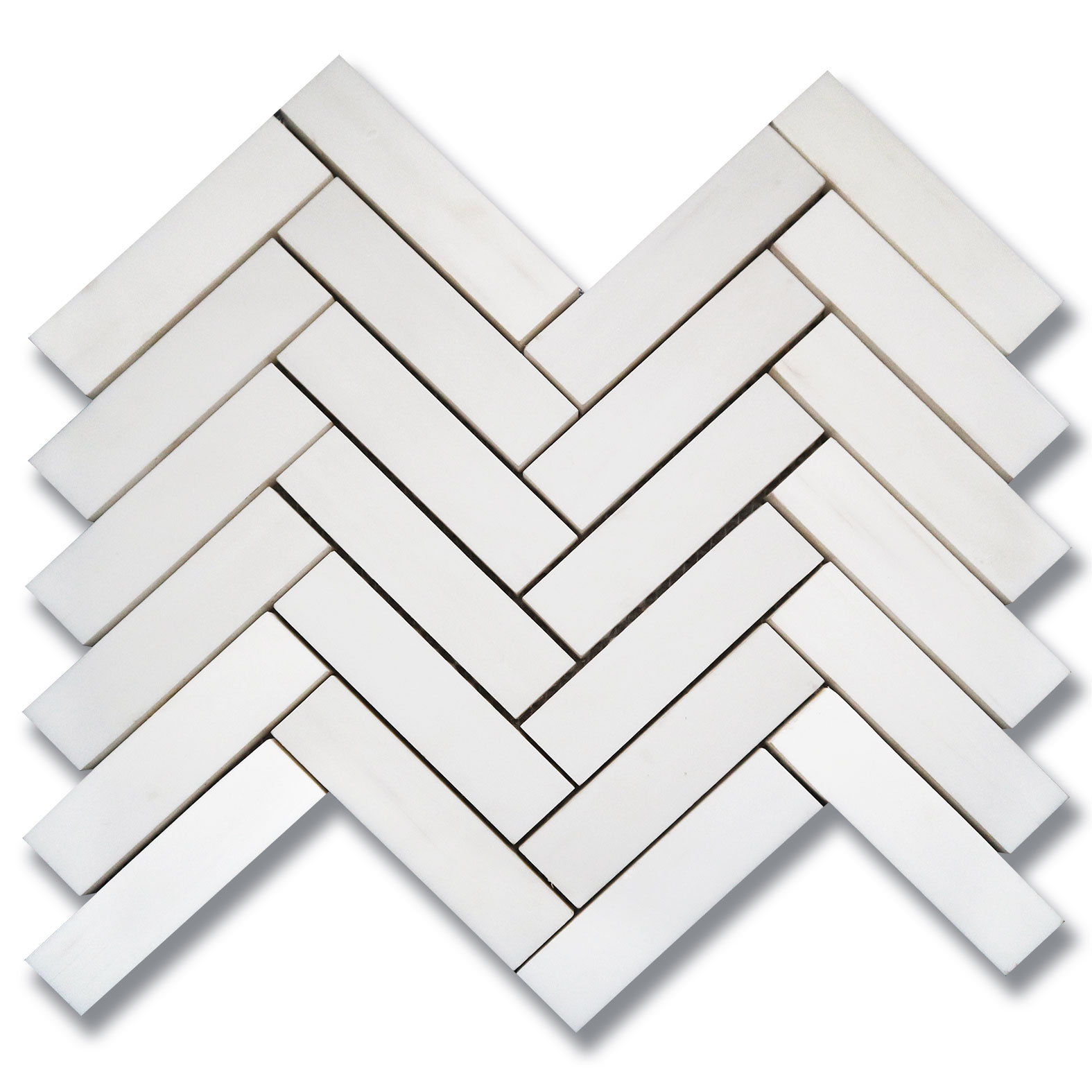 Dolomite 1x4 Herringbone Mosaic, Honed - Decorative Materials